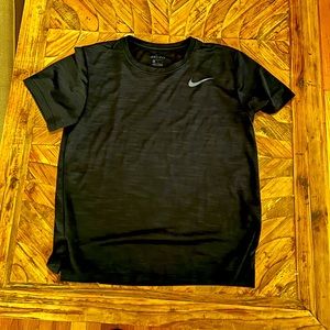 Men’s Black & Charcoal Dri-fit Nike Shirt